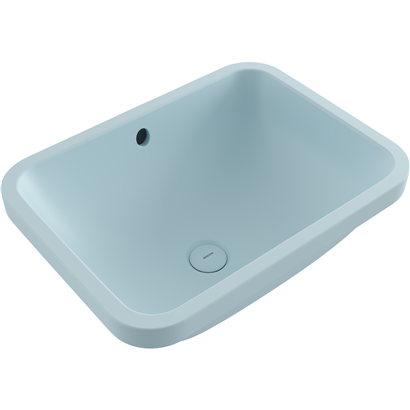 Bocchi Scala 55 cm Tezgahaltı Lavabo Mat Buz Mavisi