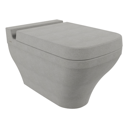 Bocchi Scala Asma Klozet Mat Beton (Klozet Kapağı Hariçtir) 
