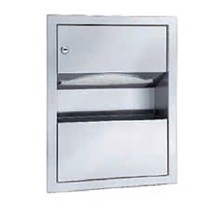 Bocchi Sıvaüstü 5 Lt Çöp Kovalı Kağıt Dispenseri 229-000002