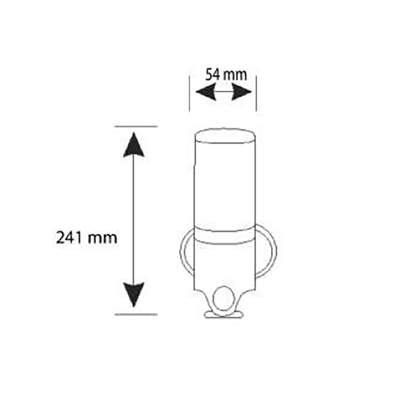 Bocchi Sıvı Sabunluk 450Ml Mat P.Çelik