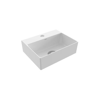 Bocchi Slim Line Dikdörtgen Lavabo 30x24 cm Parlak Beyaz