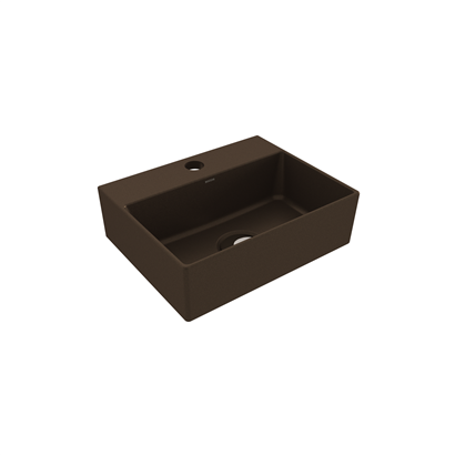 Bocchi Slim Line Dikdörtgen Lavabo 30x24 cm Mat Bronz