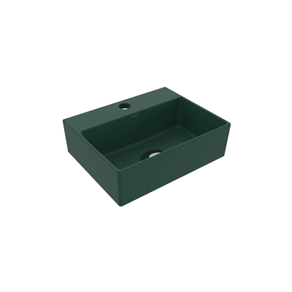 Bocchi Slim Lİne Dikdörtgen Lavabo 30x24 cm Mat Yeşil