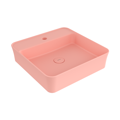 Bocchi Slim Line Kare Lavabo 45x45 cm Mat Somon