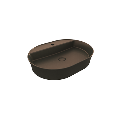 Bocchi Slim Line Oval 60x45 cm Mat Bronz