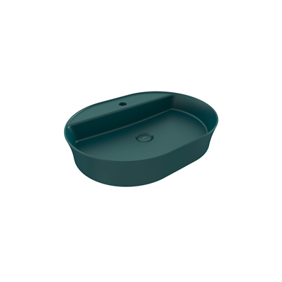 Bocchi Slim Line Oval 60x45 cm Mat Petrol Mavisi