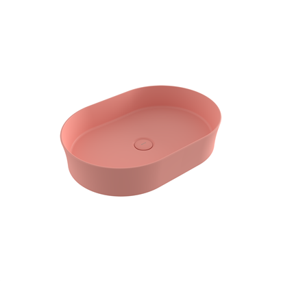 Bocchi Slim Line Oval Lavabo 55x38 cm Mat Somon