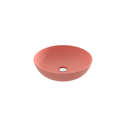 Bocchi Slim Line Yuvarlak Lavabo 38 cm Mat Somon