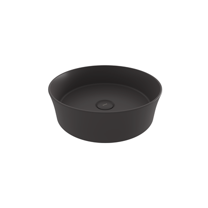 Bocchi Slim Line Yuvarlak lavabo 38 cm Mat Antrasit