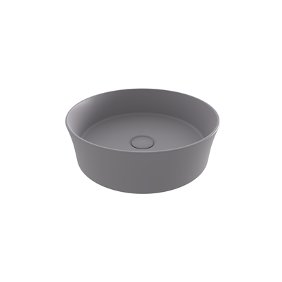 Bocchi Slim Line Yuvarlak lavabo 38 cm Mat Gri