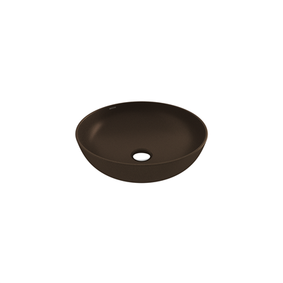 Bocchi Slim Line Yuvarlak Lavabo 38 cm Mat Bronz