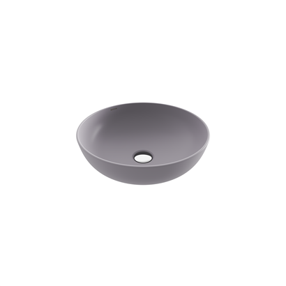 Bocchi Slim Line Yuvarlak Lavabo 38 cm Mat Gri