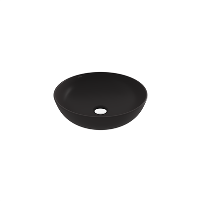 Bocchi Slim Line Yuvarlak Lavabo 38 cm Mat Antrasit