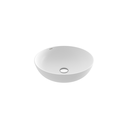Bocchi Slim Line Yuvarlak Lavabo 38 cm Mat Beyaz