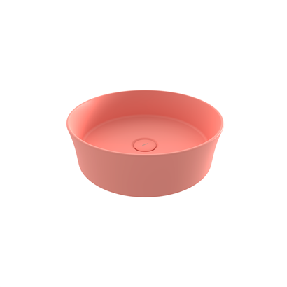 Bocchi Slim Line Yuvarlak lavabo 38 cm Mat Somon