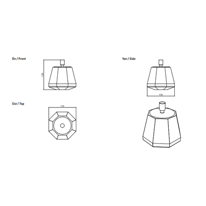 Bocchi Sorrento Pamukluk T.Ü. Altın