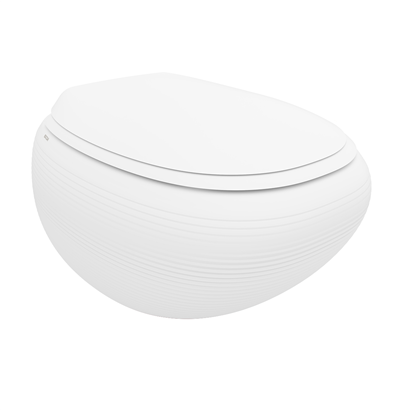 Bocchi Strata Asma Rimless Klozet Mat Beyaz (Klozet Kapağı Hariçtir) 