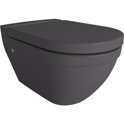 Bocchi Taormina Arch Asma Klozet Mat Antrasit (Klozet Kapağı Hariçtir) 