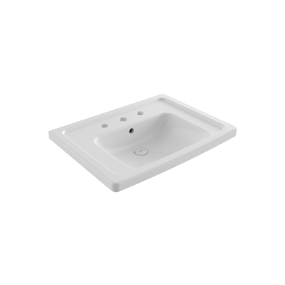 Bocchi Taormina Pro Etajerli Lavabo 66 cm Üç Armatür Delikli