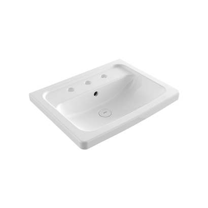 Bocchi Taormina Pro Etajerli Lavabo 66 cm Üç Armatür Delikli