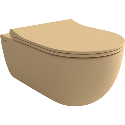 Bocchi V Tondo Rimless Asma Klozet Mat Kaşmir (Klozet Kapağı Hariçtir) 