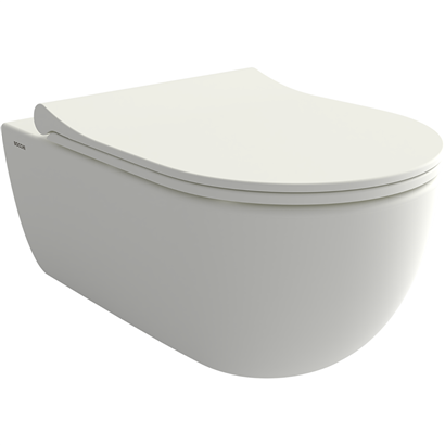 Bocchi V Tondo Rimless Asma Klozet Mat Beyaz (Klozet Kapağı Hariçtir) 