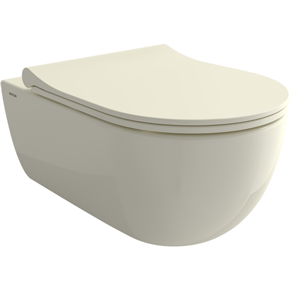 Bocchi V Tondo Rimless Asma Klozet Parlak Bisküvi (Klozet Kapağı Hariçtir) 