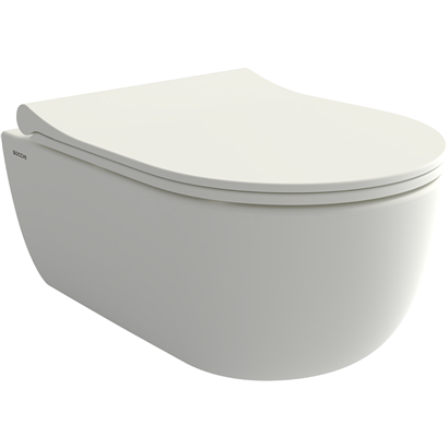 Bocchi V Tondo Rimless Kısa Asma Klozet Mat Beyaz (Klozet Kapağı Hariçtir) 