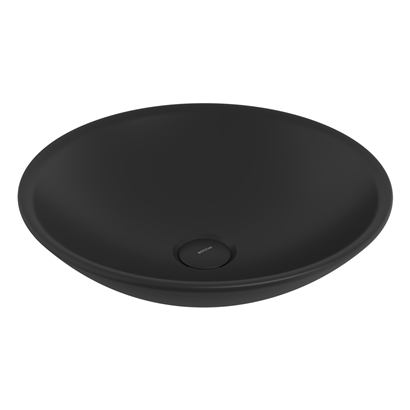 Bocchi Venezia 40 cm Çanak Lavabo Mat Siyah