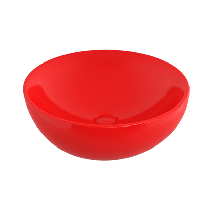 Bocchi Venezia 45 cm Çanak Lavabo Parlak Kırmızı