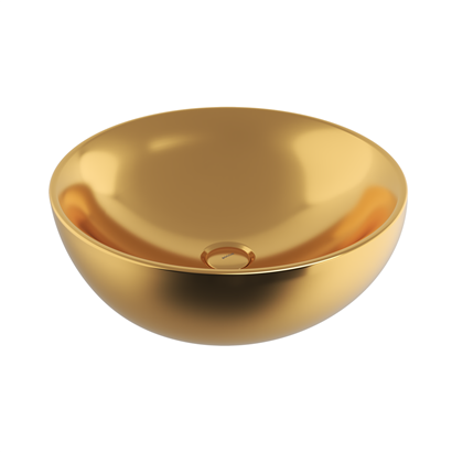 Bocchi Venezia 45 cm Çanak Lavabo Parlak Altın
