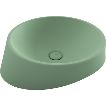 Bocchi Venezia 56 cm Çanak Lavabo Mat Mint Yeşil