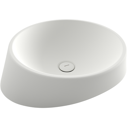 Bocchi Venezia 56 cm Çanak Lavabo Mat Beyaz
