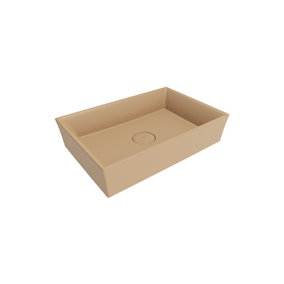 Bocchi Vessel 56 cm Dikdörtgen Mat Kaşmir Lavabo