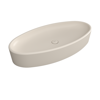 Bocchi Vessel Elips Çanak Lavabo 85 cm Mat Yasemin