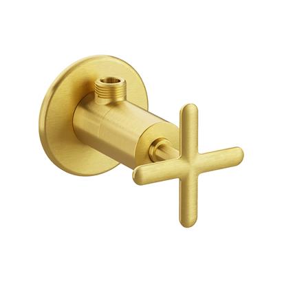Vitra Origin Classic Ara Musluk, Fırçalı Altın