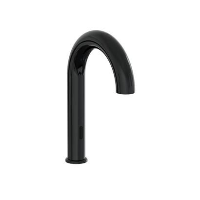 Vitra Liquid Temassız Lavabo Bataryası (Pilli - Çift Su Girişli), Parlak Siyah