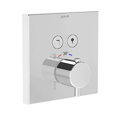 Artema AquaHeat Ankastre Termostatik Banyo Bataryası (Sıva Üstü Grubu) Krom