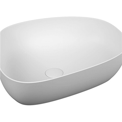 Vitra Outline 56 Cm Mat Beyaz Asimetrik Lavabo