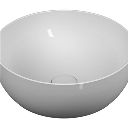 Vitra Outline 40 Cm Parlak Beyaz Yuvarlak Lavabo