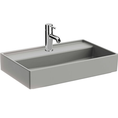 Vitra Archiplan Dar Lavabo Mat Taş Gri, 60 Cm