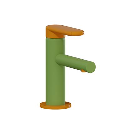 Vitra Sento Kids Origin Yeşil Sarı Çocuk Lavabo Bataryası Yeşil-Sarı
