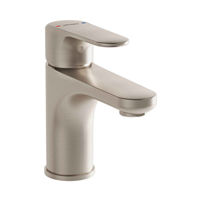Artema Root Round Lavabo Bataryası Fırçalı Nikel
