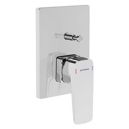 Artema Root Square Ankastre Banyo Bataryası (Sıva Üstü Grubu) Krom