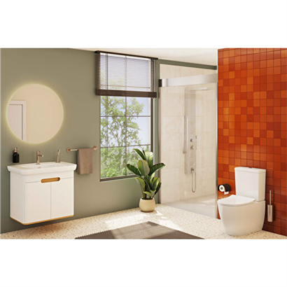 Vitra Origin Fırçalı Nikel Duvardan Tuvalet Fırçalığı