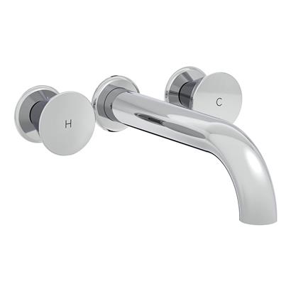 Vitra Liquid Ankastre Lavabo Bataryası Uzun, Krom