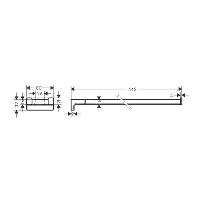 HansGrohe Addstoris Havluluk - 41770140