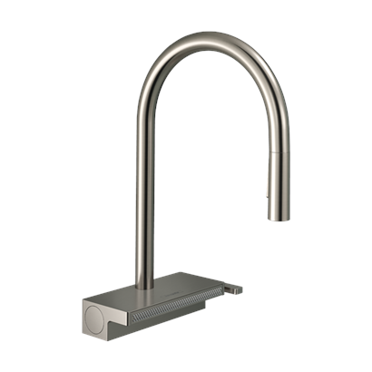 HansGrohe Aquno Select M81 Tek Kollu Eviye Bataryası 170, Çekilebilir El Duşu, 3Jet, Sbox - 73831800