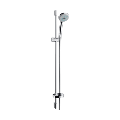 HansGrohe Croma 100 Duş Seti Multi, 90 Cm Duş Barı Ve Sabunluk İle - 27774000