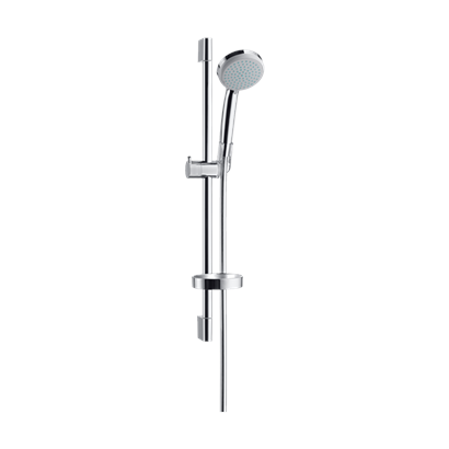 HansGrohe Croma 100 Duş Seti Vario, Ecosmart, 9 Lt/Dk, 65 Cm Duş Barı Ve Sabunluk İle - 27776000